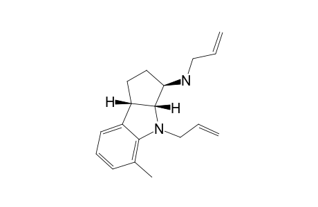 N-ALLYL-3-ALLYLAMINO-5-METHYL-1,2,3,3A,4,8B-HEXAHYDROCYCLOPENTA-[B]-INDOLE
