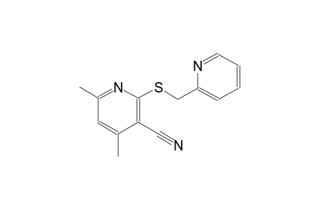 3-pyridinecarbonitrile, 4,6-dimethyl-2-[(2-pyridinylmethyl)thio]-