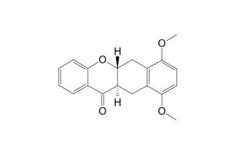 (trans)-2,5-Dimethoxybenzo[b]-(1,6,6a,12a-tetrahydro)xanthone