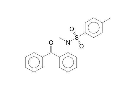p-Tolylsulfonamide, N-(2'-benzoylphenyl)-N-methyl-