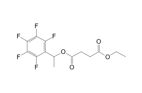 Succinic acid, ethyl 1-(pentafluorophenyl)ethyl ester