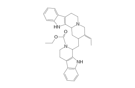 N(b)-(Ethoxycarbonyl)-17,4',5',6'-tetrahydro-usambarensine