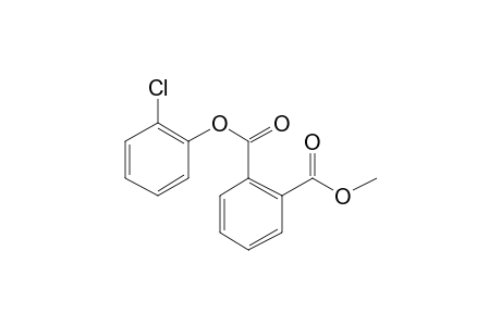 Phthalic acid, 2-chlorophenyl methyl ester