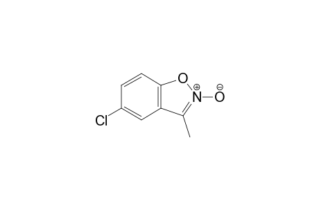 5-Chloranyl-3-methyl-2-oxidanidyl-1,2-benzoxazol-2-ium