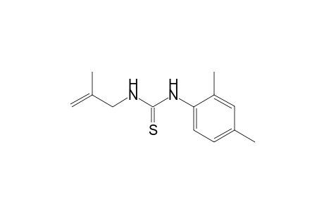 1-(2,4-dimethylphenyl)-3-(2-methylallyl)thiourea