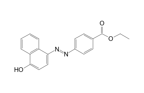p-[(4-HYDROXY-1-NAPHTHYL)AZO]BENZOIC ACID, ETHYL ESTER