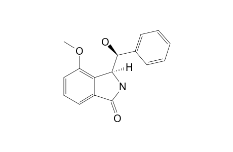 3-(HYDROXYPHENYLMETHYL)-4-METHOXY-ISOINDOLIN-1-ONE;ALPHA-(R*)-(3S*)-ISOMER