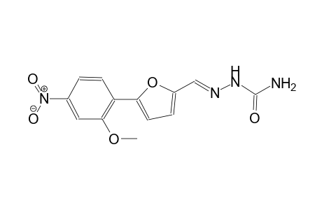furan, 2-[(E)-[(aminocarbonyl)hydrazono]methyl]-5-(2-methoxy-4-nitrophenyl)-