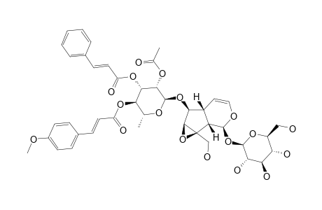 6-O-(2,3,4-O-ACETYLCINNAMOYL-PARA-METHOXYCINNAMOYL)-RHAMNOPYRANOSYL-CATALPOL