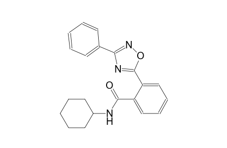 N-cyclohexyl-2-(3-phenyl-1,2,4-oxadiazol-5-yl)benzamide