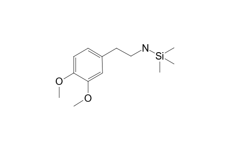 3,4-Dimethoxyphenethylamine TMS