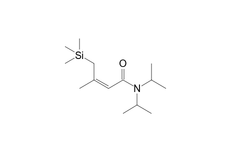 (Z)-N,N-Diisopropyl-3-methyl-4-(trimethylsilyl)-2-butenamide