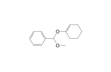 1-(1-Methoxy-1-phenylmethoxy)cyclohexene