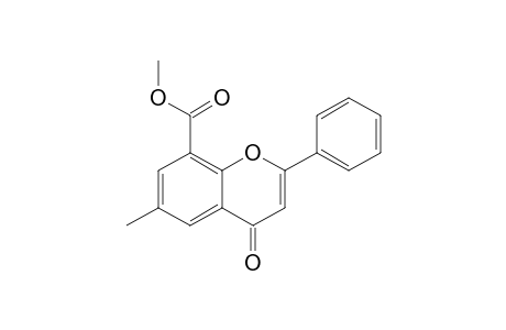 8-(Methoxycarbonyl)-6-methyl-2-phenyl-4H-[1]benzopyran-4-one