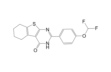 2-[4-(difluoromethoxy)phenyl]-5,6,7,8-tetrahydro[1]benzothieno[2,3-d]pyrimidin-4(3H)-one