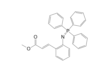 (E)-3-[2-[tri(phenyl)phosphoranylideneamino]phenyl]acrylic acid methyl ester