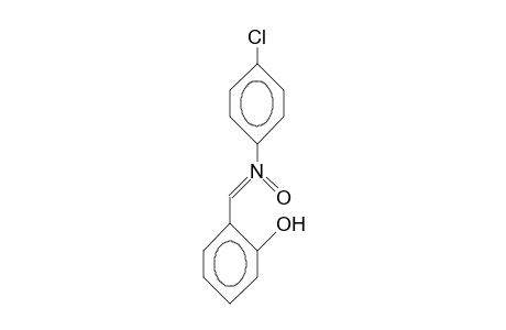 Nitrone, N-(p-chlorophenyl)-.alpha.-(o-hydroxyphenyl)-