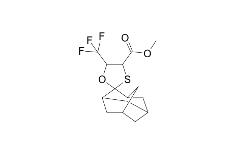 Methyl 5-(trifluoromethyl)-spiro[ 1,3-oxathiolane-2,2'-tricyco[3.3.1.1(3,7)]decane-2-carboxylate