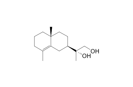 (2R)-2-[(2R,4aR)-4a,8-dimethyl-2,3,4,5,6,7-hexahydro-1H-naphthalen-2-yl]propane-1,2-diol