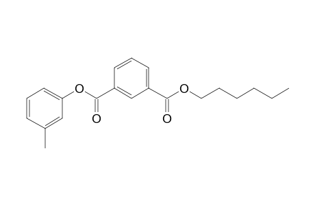 Isophthalic acid, hexyl 3-methylphenyl ester