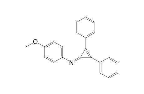 2,3-Diphenyl-N-(4-methoxyphenyl)cyclopropenoneimine
