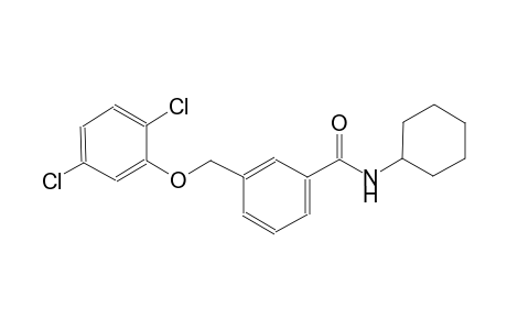 N-cyclohexyl-3-[(2,5-dichlorophenoxy)methyl]benzamide