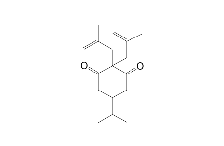 2,2-bis(2-methyl-2-propenyl)-5-isopropylcyclohexane-1,3-dione