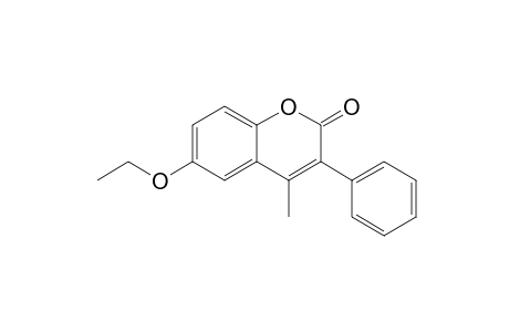 6-Ethoxy-4-methyl-3-phenylcoumarin