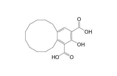1,3-Benzocyclododecenedicarboxylic acid, 5,6,7,8,9,10,11,12,13,14-decahydro-2-hydroxy-