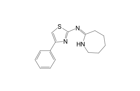 N-[(2Z)-Azepanylidene]-4-phenyl-1,3-thiazol-2-amine