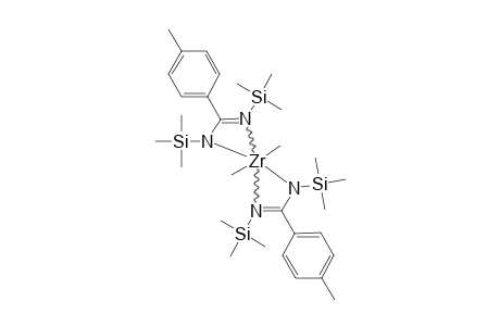 [4-CH3-C6H4C(NTMSE)(2)](2)-ZRME2