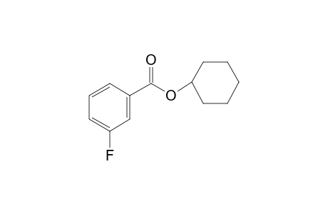 3-Fluorobenzoic acid, cyclohexyl ester