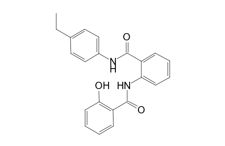 N-{2-[(4-ethylphenyl)carbamoyl]phenyl}-2-hydroxybenzamide