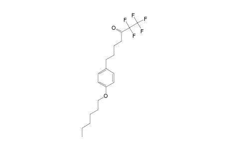 1,1,1,2,2-PENTAFLUORO-7-(4-HEXYLOXYPHENYL)-HEPTAN-3-ONE