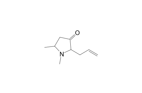 2-Allyl-1,5-dimethylpyrrolidin-3-one