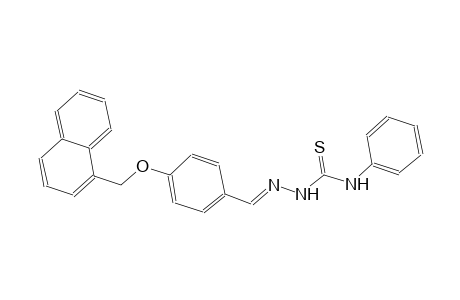 naphthalene, 1-[[4-[(E)-[[(phenylamino)carbonothioyl]hydrazono]methyl]phenoxy]methyl]-