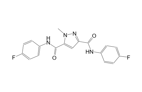 1H-pyrazole-3,5-dicarboxamide, N~3~,N~5~-bis(4-fluorophenyl)-1-methyl-