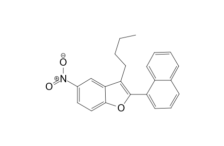 3-Butyl-2-(naphthalen-1-yl)-5-nitrobenzofuran