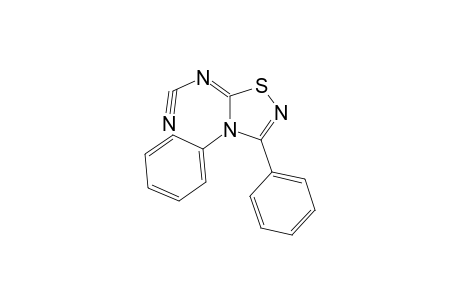 5-Cyanimino-4,5-dihydro-3,4-diphenyl-1,2,4-thiadiazole