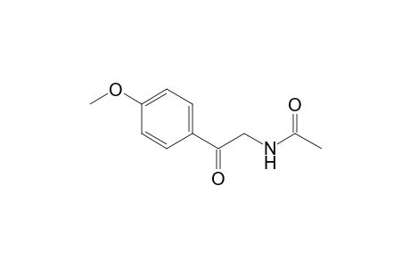 N-[2-(4-methoxyphenyl)-2-oxidanylidene-ethyl]ethanamide