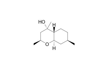(2S,4S,4aR,7R,8aR)-2,4,7-trimethyl-2,3,4a,5,6,7,8,8a-octahydrochromen-4-ol