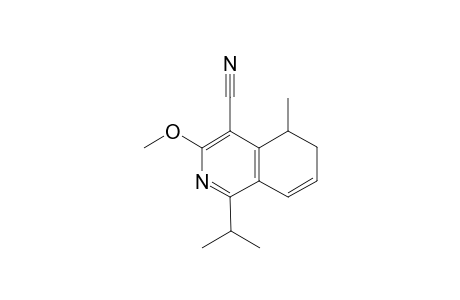 4-Cyano-1-isopropyl-3-methoxy-5-methyl-5,6-dihydroisoquinoline
