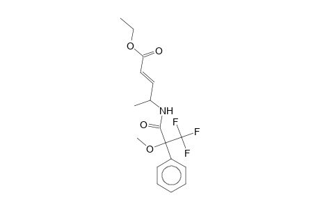 2-PENTENOIC ACID, (E,4S)-4-[((R)-alpha-METHOXY-alpha-TRIFLUOROMETHYL-alpha-PHENYLACETYL)AMINO]-, ETHYL ESTER