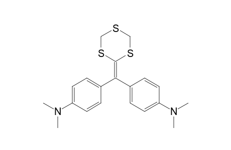 2-[Bis(4-dimethylaminophenyl)methylene]-1,3,5-trithiane