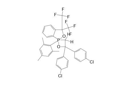 #5B';[TBPY-5-12]-3',3'-BIS-(4-CHLOROPHENYL)-1-(2,4,6-TRIMETHYLPHENYL)-3,3-BIS-(TRIFLUOROMETHYL)-SPIRO-[2,1-BENZOXAPHOSPHOLE-1-(3H),2'-LAMBDA(5)-[1,2]-OXAPHOSPH