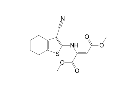 Dimethyl (E,Z)-2-{N-[2-(3-cyano-4,5,6,7-tetrahydrobenzo[b]thienyl)]amino}butenedioate