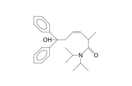 (Z)-N,N-Diisopropyl-6-hydroxy-2-methyl-6,6-diphenyl-3-hexenamide