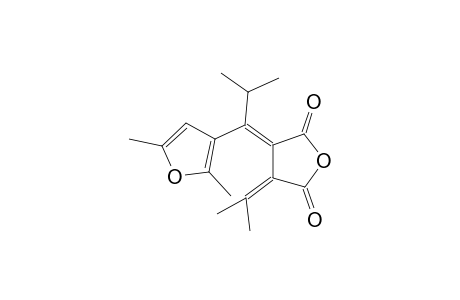 (E)-2-[1-(2,5-Dimethyl-3-furyl)-2-methylpropylidene]-3-isopropylidenesuccinic anhydride
