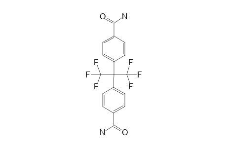 2,2-BIS-(4-CARBAMOYLPHENYL)-PERFLUOROPROPANE