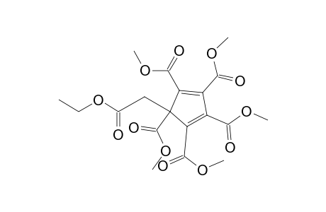 1,3-Cyclopentadiene-1,2,3,4,5-pentacarboxylic acid, 5-(2-ethoxy-2-oxoethyl)-, pentamethyl ester